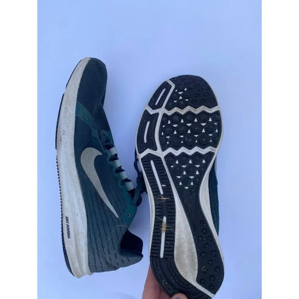 Nike Downshifter 9 Running‎ Shoes Teal Grey AQ7481-300 Womens 11.5 Mens 10